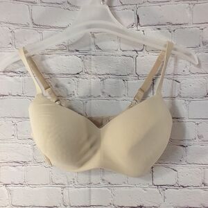 Wacoal How Perfect Wire Free T Shirt Bra 36DD Beige